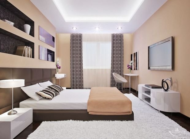 Фото из портфолио спальня – фотографии дизайна интерьеров на InMyRoom.ru