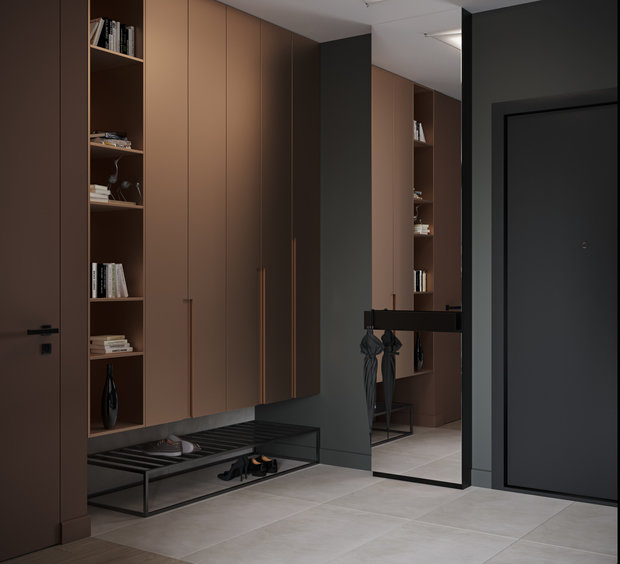 Фото из портфолио Геометрия | ЖК Первомайская 60 – фотографии дизайна интерьеров на INMYROOM