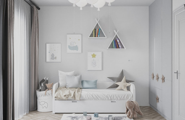 Фото из портфолио ЖК Два дома – фотографии дизайна интерьеров на INMYROOM