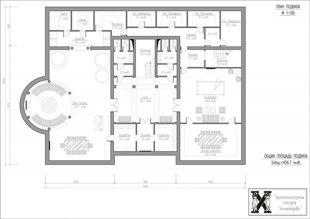 Фото из портфолио Дом в Подмосковье 2 – фотографии дизайна интерьеров на INMYROOM