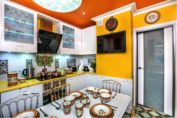 Фото из портфолио Квартирный вопрос: Разнообразие цветов – фотографии дизайна интерьеров на INMYROOM