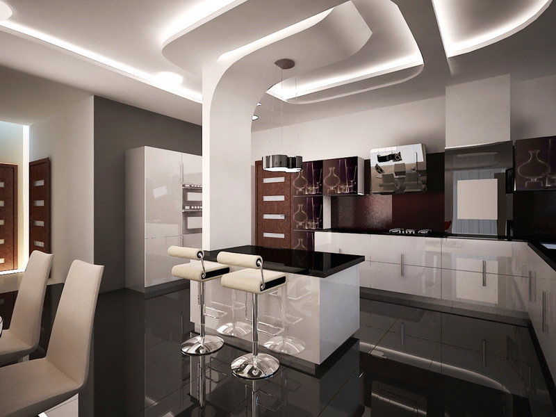 Фотография: Кухня и столовая в стиле Современный, Хай-тек, Декор интерьера, Дом, Мебель и свет, Футуризм – фото на INMYROOM Фотография: Кухня и столовая в стиле Современный, Хай-тек, Декор интерьера, Дом, Мебель и свет, Футуризм – фото на INMYROOM