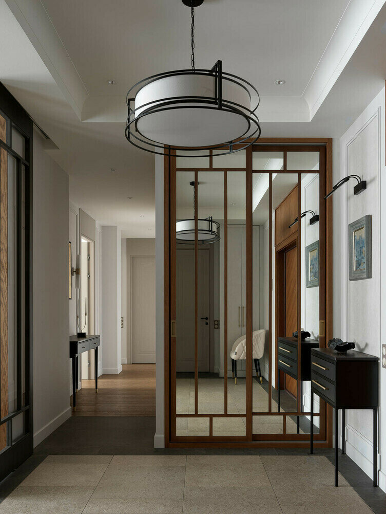 Фотография: Прихожая в стиле Современный, Квартира, Проект недели, Москва, Монолитный дом, 3 комнаты, Более 90 метров, Anddesign – фото на INMYROOM