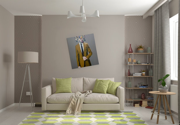 Фото из портфолио Гостевая "Renaissance Man" – фотографии дизайна интерьеров на INMYROOM