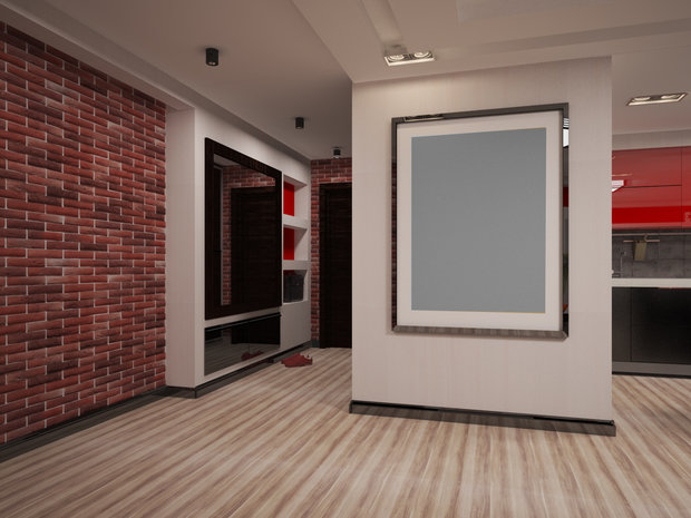 Фото из портфолио Дизайн-проект 3-х комн.квартиры – фотографии дизайна интерьеров на INMYROOM