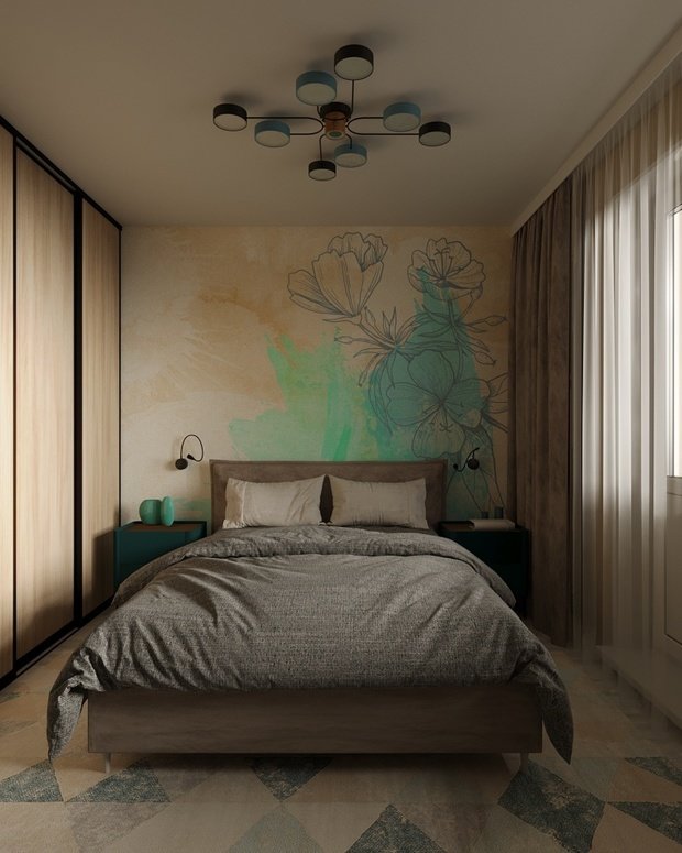 Фото из портфолио Спальня – фотографии дизайна интерьеров на INMYROOM