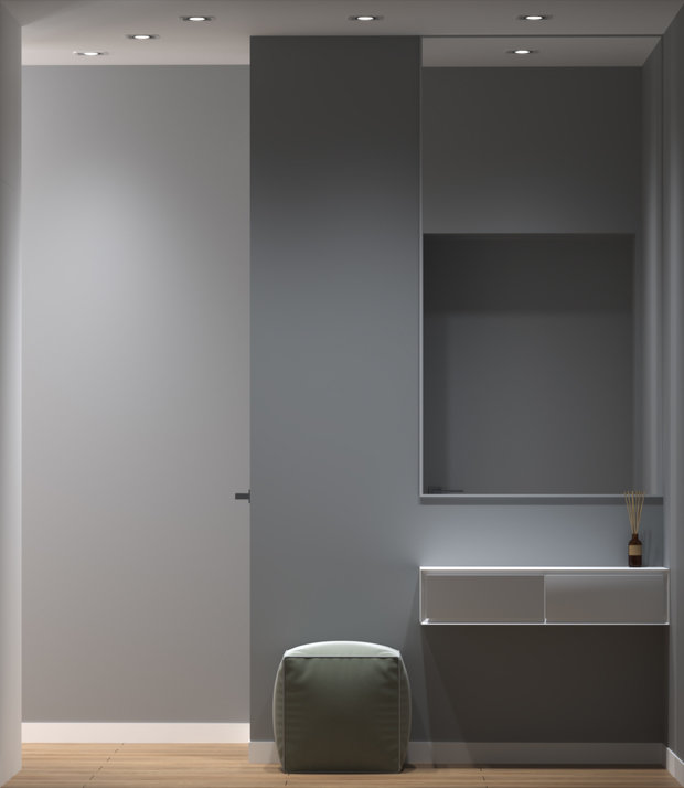 Фото из портфолио Дизайн-проект квартиры в ЖК Лучи 38 м2 – фотографии дизайна интерьеров на INMYROOM