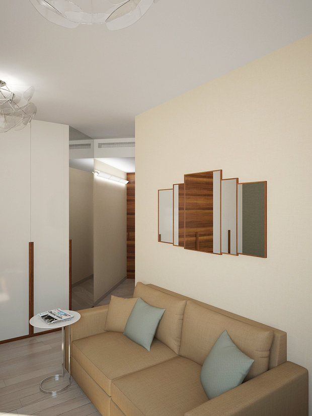 Фото из портфолио Квартира-студия – фотографии дизайна интерьеров на INMYROOM