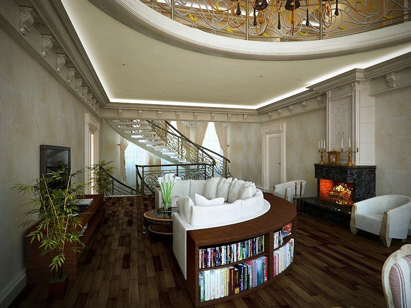 Фото из портфолио Дом в Подмосковье. – фотографии дизайна интерьеров на INMYROOM Фото из портфолио Дом в Подмосковье. – фотографии дизайна интерьеров на INMYROOM