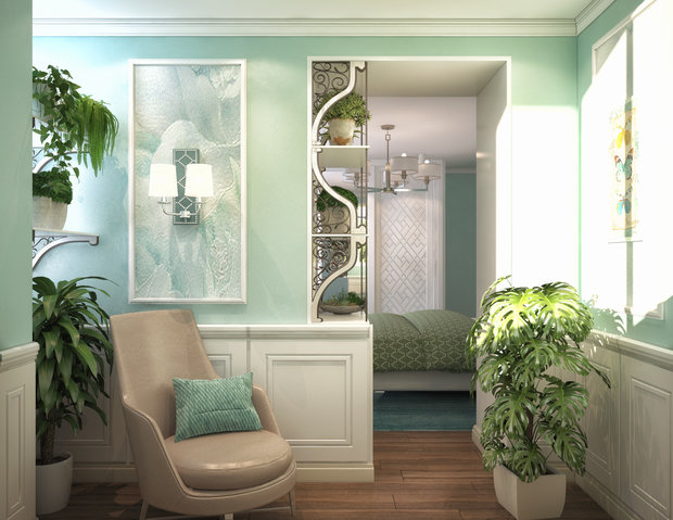 Фотография: Спальня в стиле Прованс и Кантри – фото на InMyRoom.ru