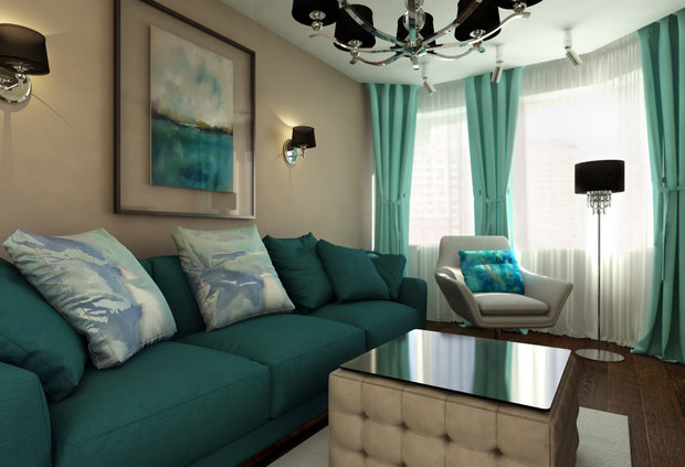 Фото из портфолио Loft&Aquamarine – фотографии дизайна интерьеров на INMYROOM