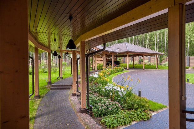 Фото из портфолио Интерьер коттеджа в Нижегородской области – фотографии дизайна интерьеров на INMYROOM