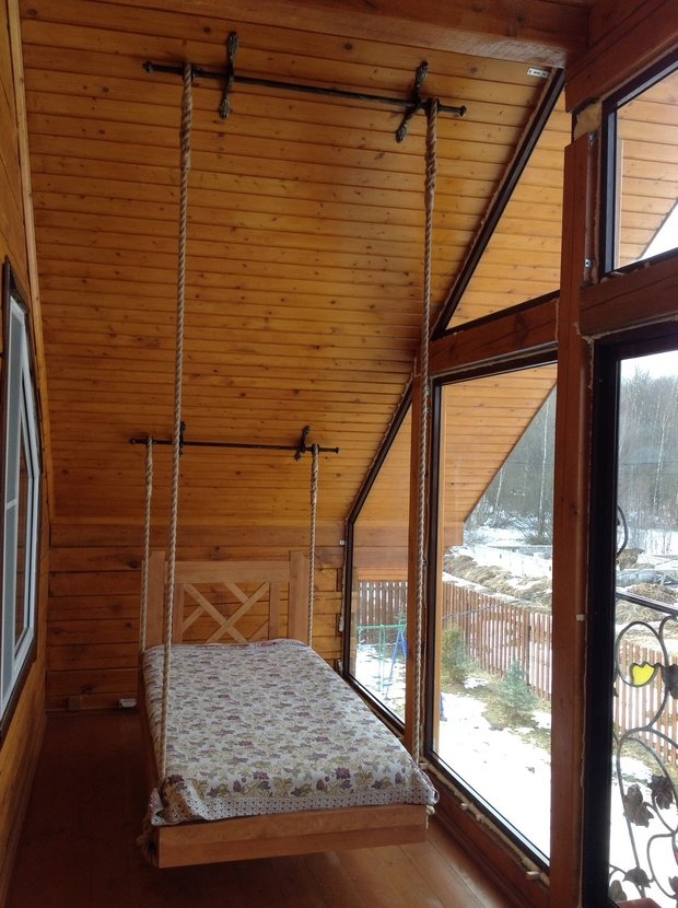 Фото из портфолио Диван-качели – фотографии дизайна интерьеров на INMYROOM