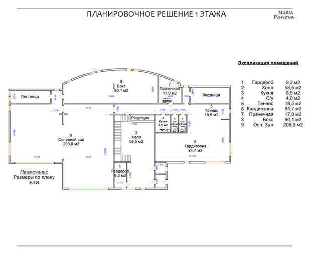 Фото из портфолио Фитнес клуб притяжение. (2014) – фотографии дизайна интерьеров на INMYROOM