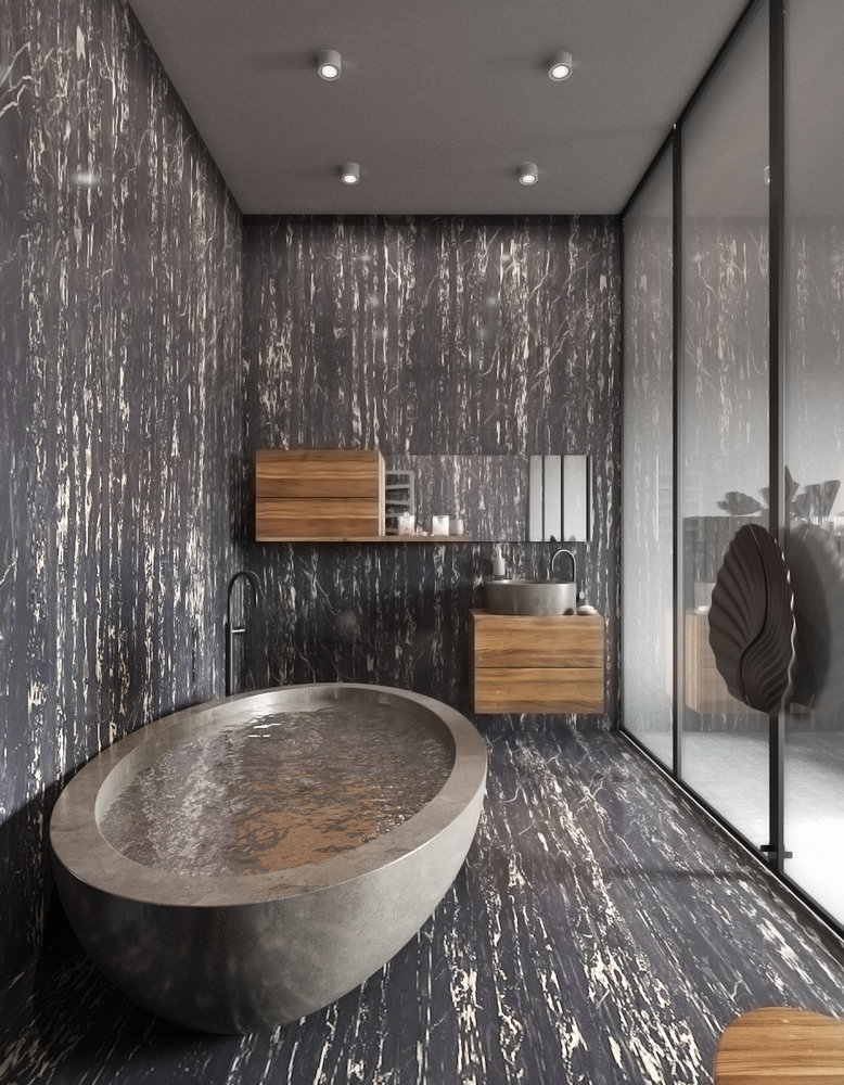 Фотография: Ванная в стиле Современный, Квартира, Минимализм, Проект недели, Москва, 4 и больше, Более 90 метров, Монолитно-кирпичный, Павел Личик, Анастасия Иванова, Kameleono, ЖК «Резиденции Сколково» – фото на INMYROOM Фотография: Ванная в стиле Современный, Квартира, Минимализм, Проект недели, Москва, 4 и больше, Более 90 метров, Монолитно-кирпичный, Павел Личик, Анастасия Иванова, Kameleono, ЖК «Резиденции Сколково» – фото на INMYROOM