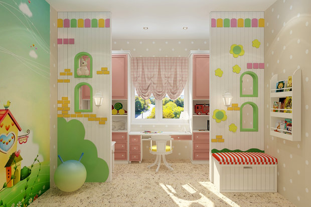Фото из портфолио Детские – фотографии дизайна интерьеров на INMYROOM