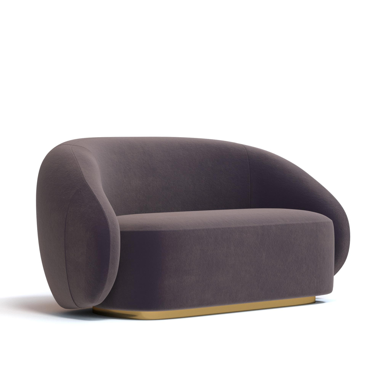 Диван Kali коричневого цвета