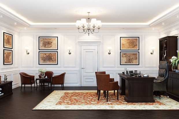 Фото из портфолио Светлая классика – фотографии дизайна интерьеров на INMYROOM