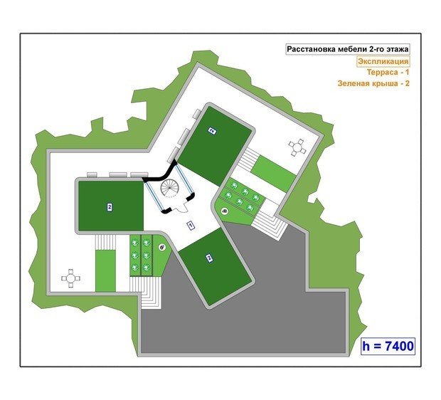 Фото из портфолио Проект частного дома – фотографии дизайна интерьеров на INMYROOM