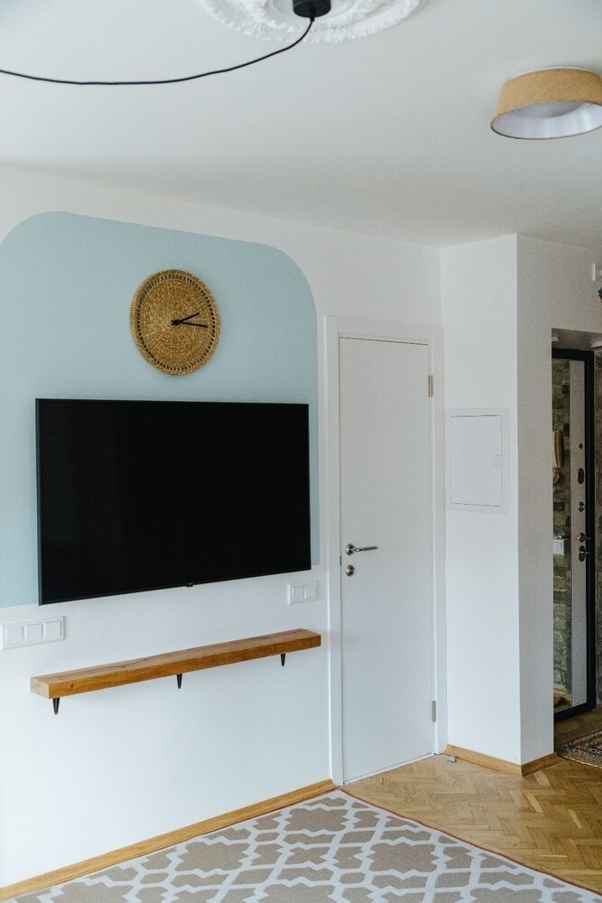 Фотография: Гостиная в стиле Скандинавский, Эклектика, Восточный, Малогабаритная квартира, Квартира, Проект недели, Москва, Эко, Хрущевка, 2 комнаты, 40-60 метров, Павел Фотеев – фото на INMYROOM Фотография: Гостиная в стиле Скандинавский, Эклектика, Восточный, Малогабаритная квартира, Квартира, Проект недели, Москва, Эко, Хрущевка, 2 комнаты, 40-60 метров, Павел Фотеев – фото на INMYROOM