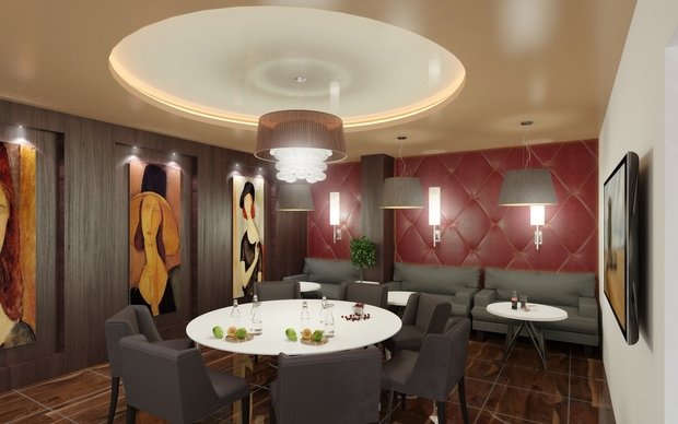 Фото из портфолио VIP буфет в офисе – фотографии дизайна интерьеров на INMYROOM