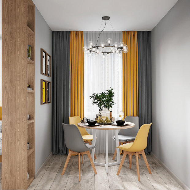 Фото из портфолио Студия 30м2 под сдачу – фотографии дизайна интерьеров на INMYROOM