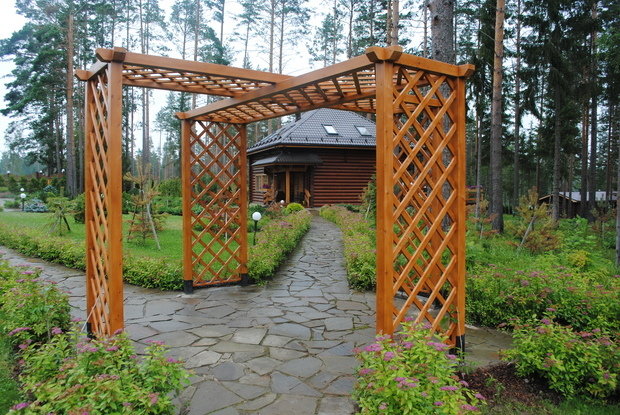 Фото из портфолио Пергола – фотографии дизайна интерьеров на INMYROOM