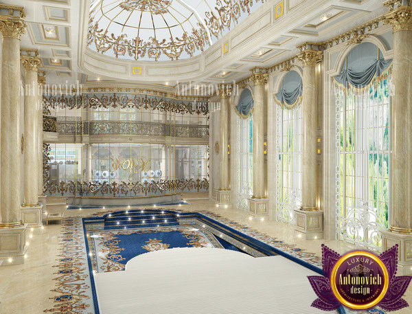 Фото из портфолио Classic Swiming Pool Design – фотографии дизайна интерьеров на INMYROOM