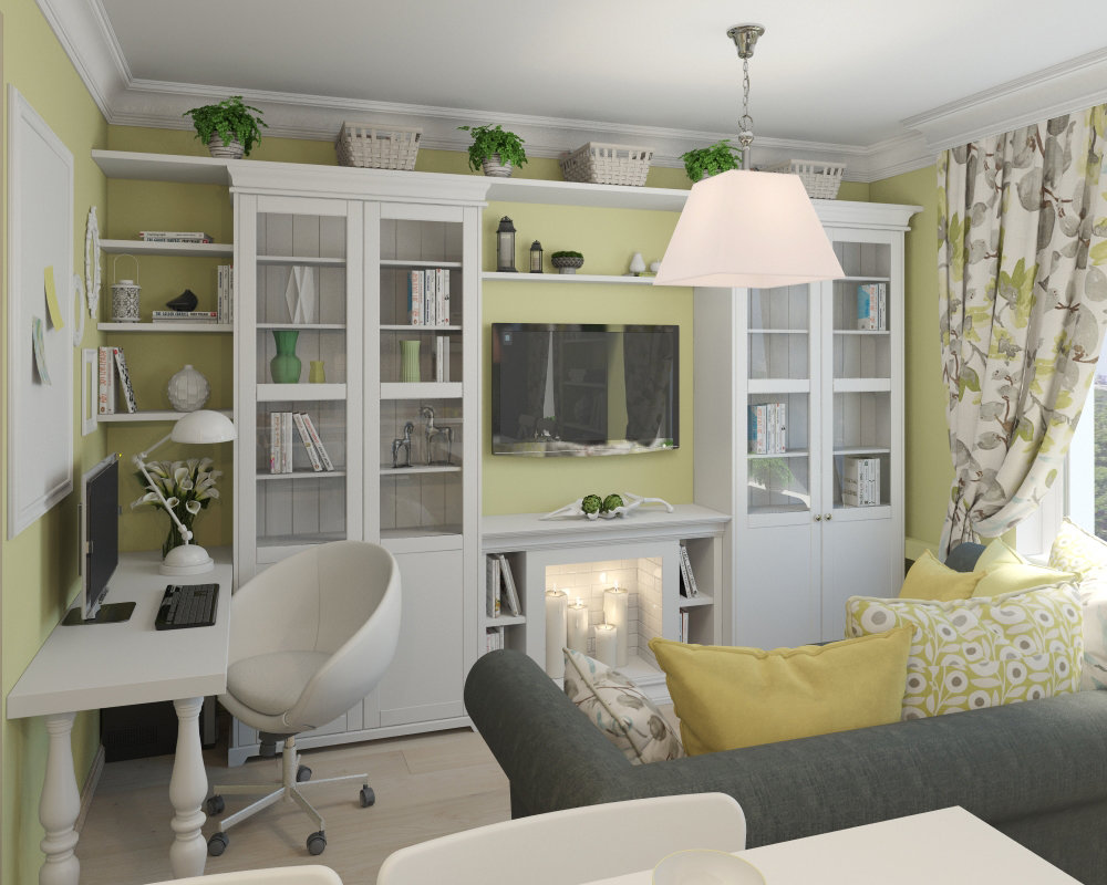 Фото из портфолио Двухкомнатная квартира в скандинавском стиле – фотографии дизайна интерьеров на INMYROOM Фото из портфолио Двухкомнатная квартира в скандинавском стиле – фотографии дизайна интерьеров на INMYROOM