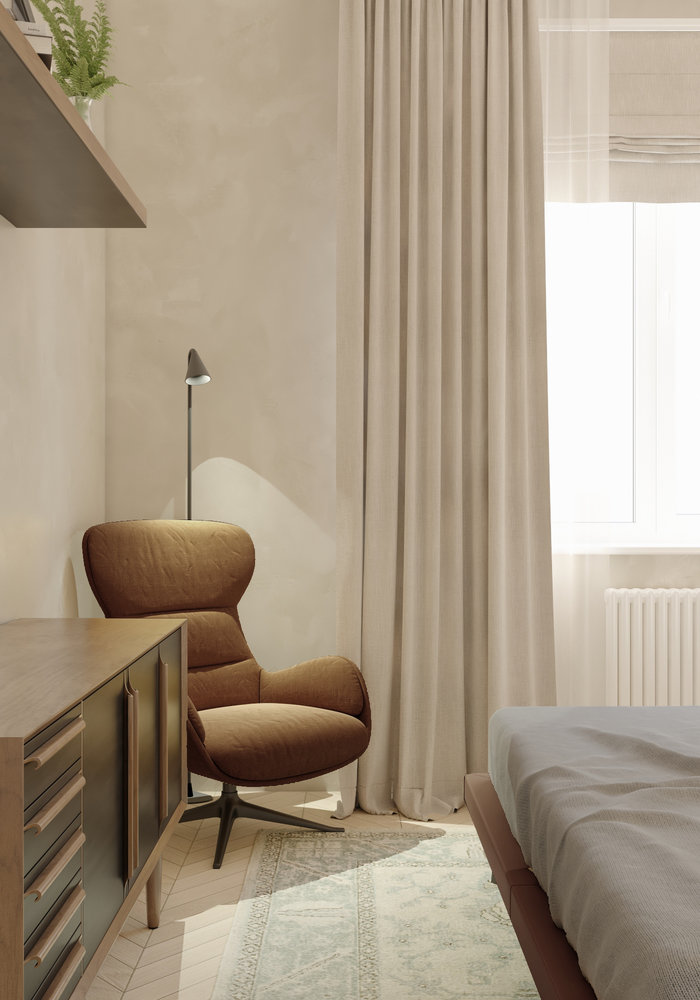 Фото из портфолио Квартира Туманное утро – фотографии дизайна интерьеров на INMYROOM Фото из портфолио Квартира Туманное утро – фотографии дизайна интерьеров на INMYROOM