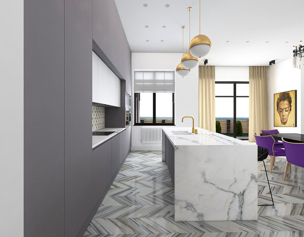 Фотография: Кухня и столовая в стиле Эклектика, Дом, Минимализм, Проект недели – фото на INMYROOM