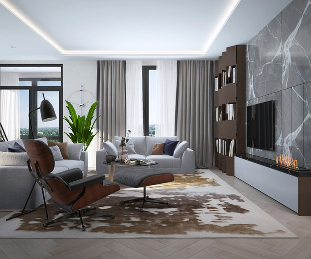 Фото из портфолио Серебряный Бор – фотографии дизайна интерьеров на INMYROOM
