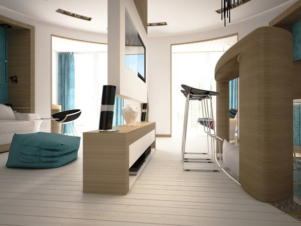 Фото из портфолио 1комн Loft – фотографии дизайна интерьеров на INMYROOM