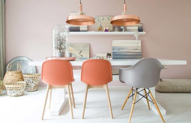 Фото из портфолио  Доминирование розового и персикового цветов в интерьере – фотографии дизайна интерьеров на INMYROOM