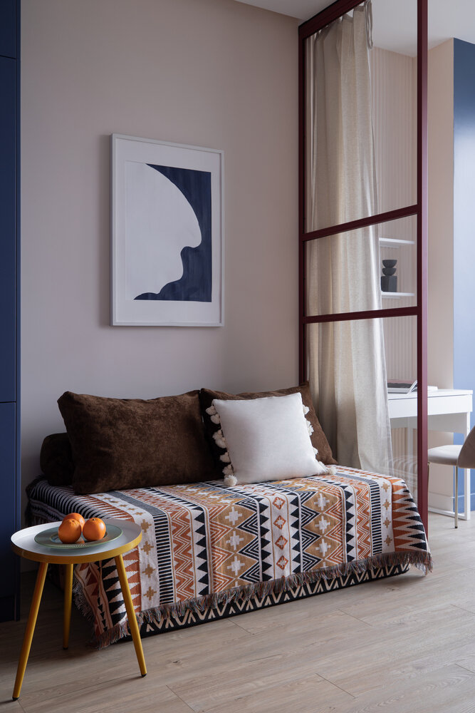 Фотография: Гостиная в стиле Современный, Малогабаритная квартира, Квартира, Студия, Проект недели, Москва, Монолитный дом, до 40 метров, Дарья Големинова – фото на INMYROOM Фотография: Гостиная в стиле Современный, Малогабаритная квартира, Квартира, Студия, Проект недели, Москва, Монолитный дом, до 40 метров, Дарья Големинова – фото на INMYROOM