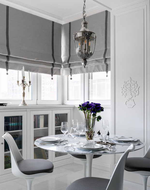 Фото из портфолио Белая квартира  – фотографии дизайна интерьеров на INMYROOM