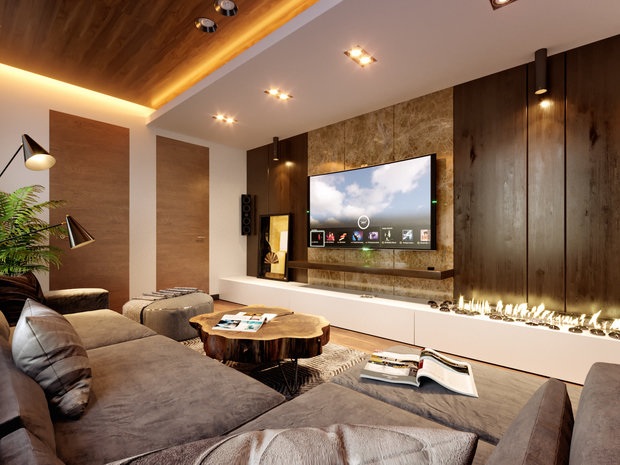 Фото из портфолио Апартаменты в ЖК Реформ – фотографии дизайна интерьеров на INMYROOM