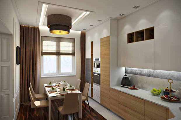 Фото из портфолио Квартира на ул. Университетская – фотографии дизайна интерьеров на INMYROOM