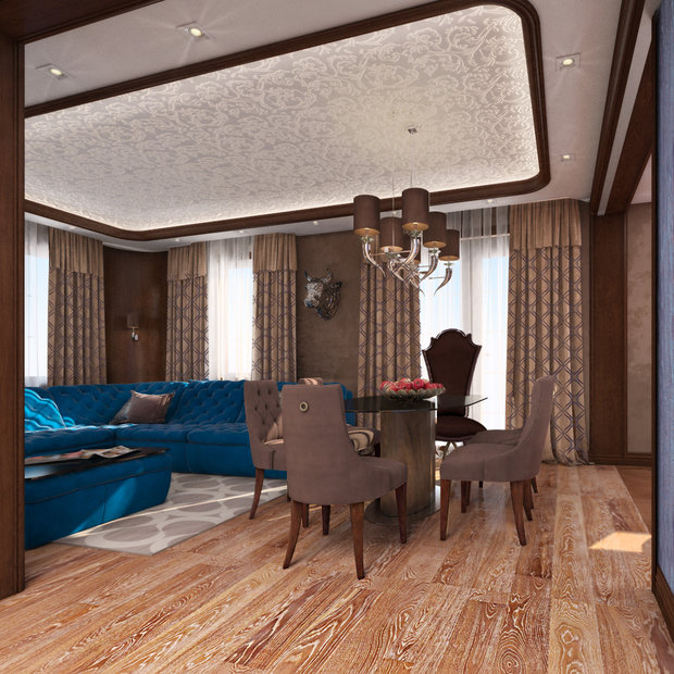 Фото из портфолио Дом "Добрыня" – фотографии дизайна интерьеров на INMYROOM