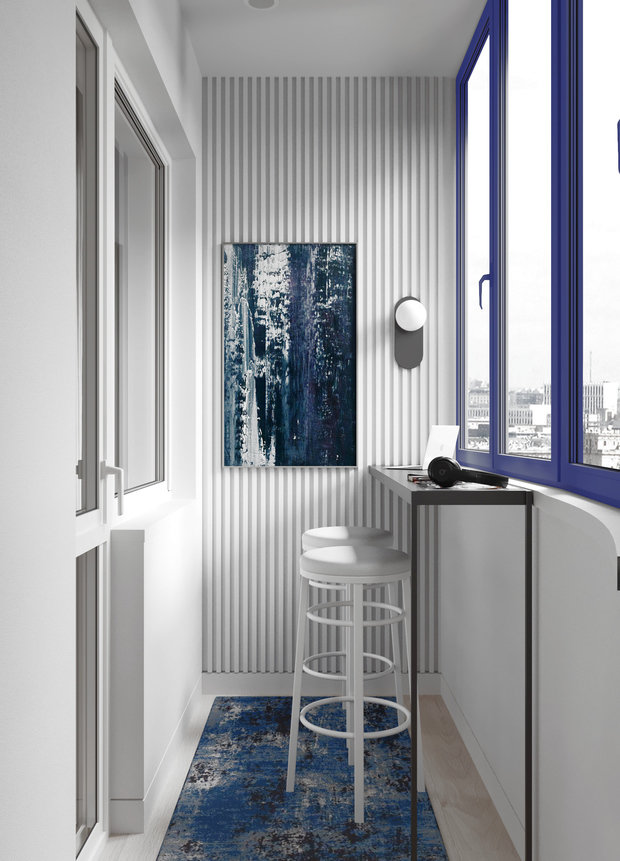 Фотография: Балкон в стиле Современный, Квартира, Студия, Проект недели, Минск, Ирина Горячко, Mood Interior – фото на INMYROOM