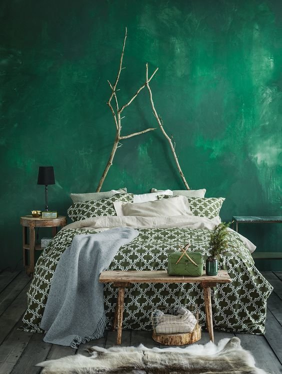 Фото из портфолио Цвет Bohemian green – фотографии дизайна интерьеров на INMYROOM