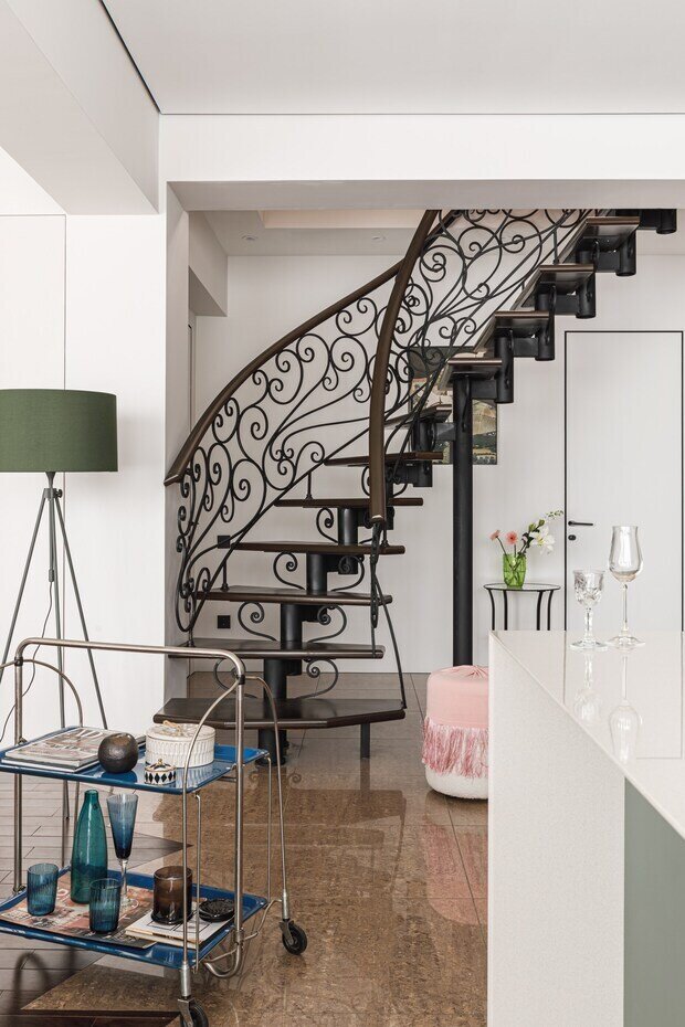 Фотография: Кухня и столовая в стиле Современный, Квартира, Проект дня, Кирпичный дом, 4 и больше, Более 90 метров, Алматы, современный с элементами эклектики, Марина Сапунова, Анара Байшулакова – фото на INMYROOM