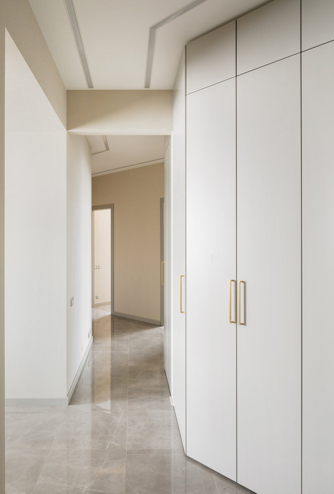 Фотография: Прихожая в стиле Современный, Квартира, Проект недели, Санкт-Петербург, Монолитный дом, 3 комнаты, Более 90 метров, Ольга Дианова, Лилия Темербулатова, D&T architects – фото на INMYROOM