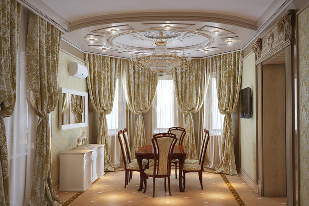 Фото из портфолио Дом, г.Москва, 600м – фотографии дизайна интерьеров на INMYROOM