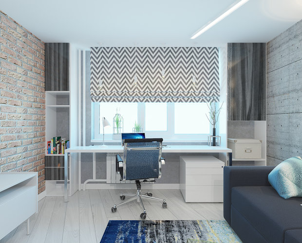 Фото из портфолио Частная квартира 86м2 – фотографии дизайна интерьеров на INMYROOM