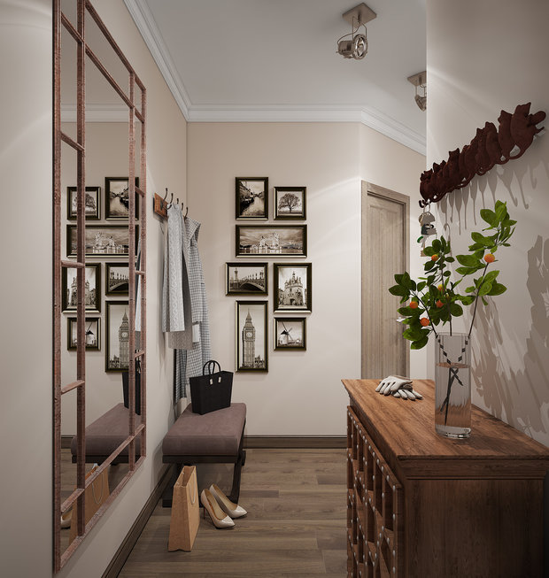 Фотография: Прихожая в стиле Прованс и Кантри,  – фото на INMYROOM