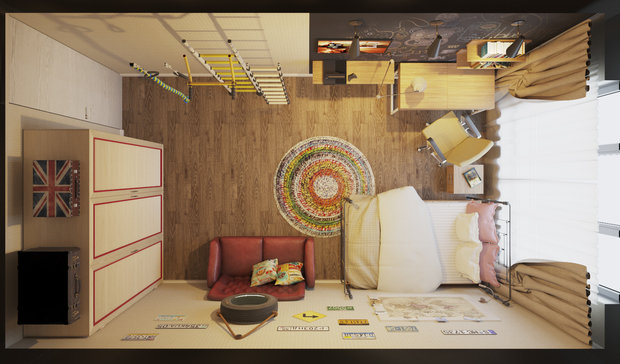 Фото из портфолио Квартира (ЖК “Дом на излучине Невы”) – фотографии дизайна интерьеров на INMYROOM