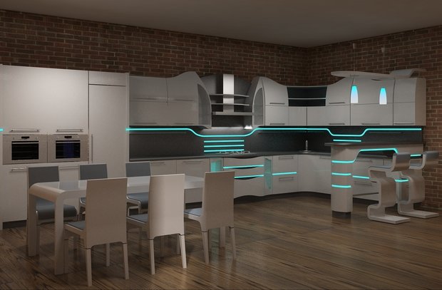 Фото из портфолио Intacto наши кухни – фотографии дизайна интерьеров на INMYROOM