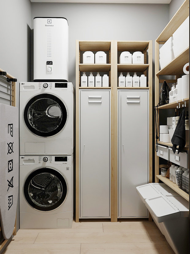 Фотография: Прочее в стиле Скандинавский, Дом, Проект недели, Дом и дача, Татьяна Воронцова, каркасный дом, 4 и больше, Дизайн-студия «Цуккини», Более 90 метров – фото на INMYROOM