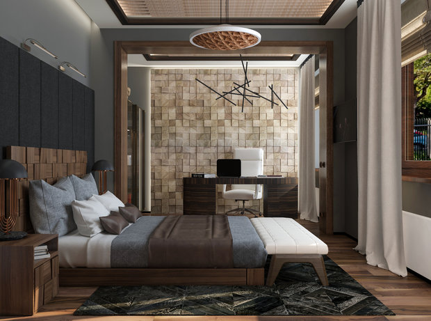 Фото из портфолио Спальня "Prim" – фотографии дизайна интерьеров на INMYROOM